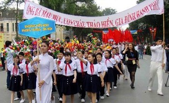 Start des Familienjahres in Vietnam 2013