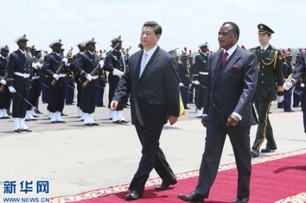 China verstärkt Beziehungen zur Republik Kongo