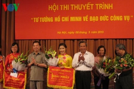 Wettbewerb “Ho Chi Minhs Ideologie der Arbeitsmoral”
