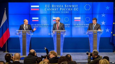 Eröffnung des Russland-EU-Gipfeltreffens