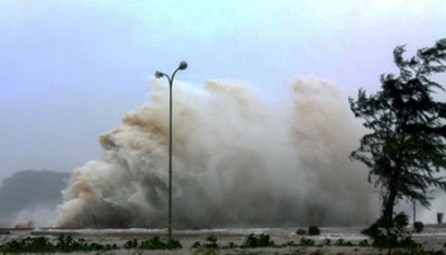 Taifun Bebinca verursacht Schäden in vielen Provinzen