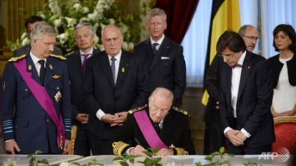 Belgiens König Albert II. dankt ab