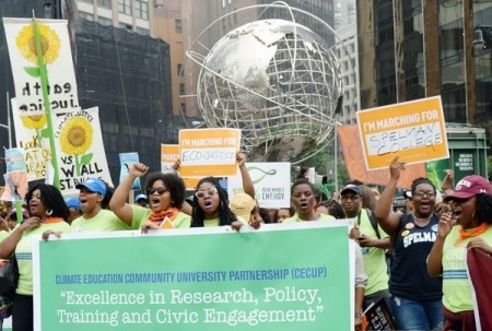 Kundgebung gegen Klimawandel in mehr als 160 Länder