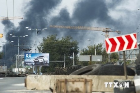 Ukraine: Wieder Gefechte in Donezk
