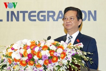 Premierminister Nguyen Tan Dung hält Rede auf der EROPA-Konferenz