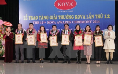 Verleihung des KOVA-Preises 2014
