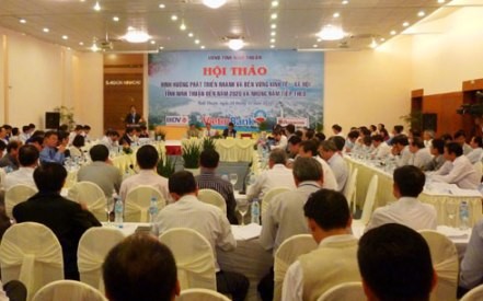 Provinz Ninh Thuan sucht Entwicklungsorientierung bis 2020