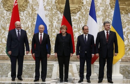 Ukraine-Gipfel in Minsk erreicht Einigung auf Waffenruhe