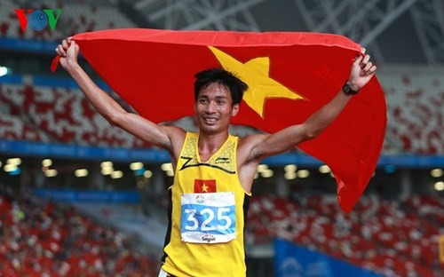 Bis Dienstag Nachmittag steht Vietnam an 3. Stelle auf der Rangliste bei Sea Games 28