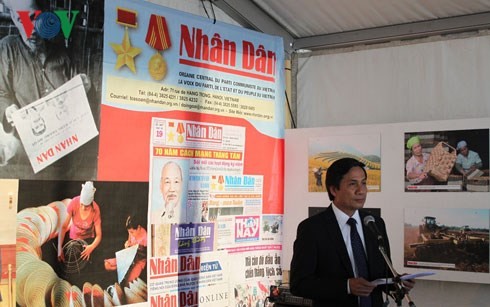 Die Volkszeitung “Nhan Dan” beteiligt sich am Fest der französischen Zeitung “l’Humanité”