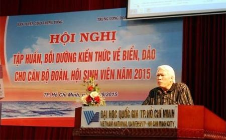 Versorgung der Beamten der Jugendverbände in Südvietnam mit Kenntnissen über Meer und Inseln