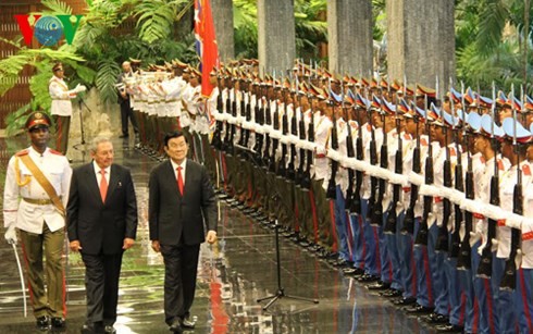 Die besondere Beziehung zwischen Vietnam und Kuba entwickelt sich in allen Bereichen