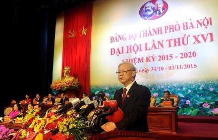 Sitzung der Parteiorganisation der Hauptstadt Hanoi und Provinz Hung Yen eröffnet