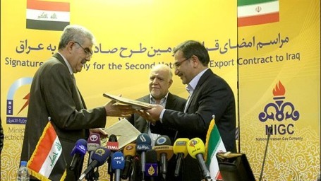 Iran und Irak schließen neuen Gasvertrag