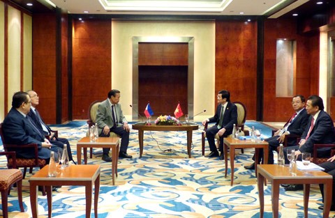 Staatspräsident trifft Vorsitzenden der philippinisch-vietnamesischen Freundschaftsgesellschaft