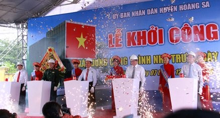 Bau des Ausstellungshauses Hoang Sa gestartet