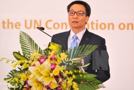 Feier zum 25. Jahrestag der Ratifizierung der UN-Kinderrechtskonvention durch Vietnam