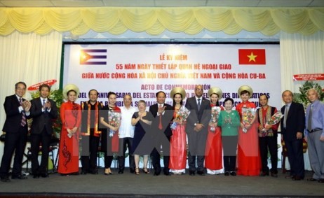Feier zum 55. Jahrestag der Aufnahme diplomatischer Beziehung zwischen Vietnam und Kuba