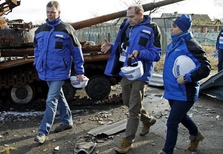 Schüsse auf OSZE-Beobachter in der Ostukraine