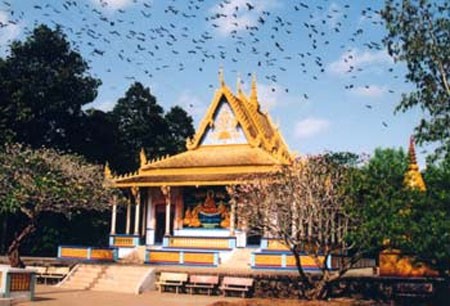 Die buddhistische Fledermauspagode der Khmer