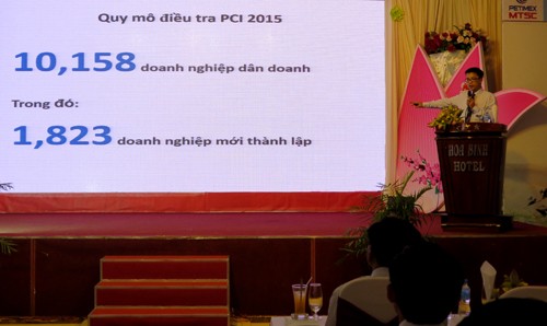 Beiträge der Behörden zum PCI 2015 der Provinz Dong Thap