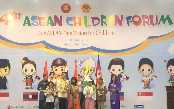 Eröffnung des Forums “Eine ASEAN, eine Vision für Kinder”