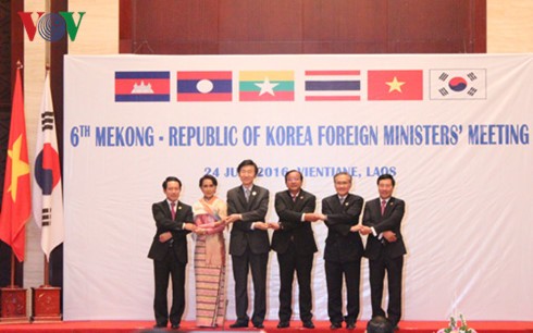 Konferenz der Außenminister der Mekong-Länder und Südkoreas