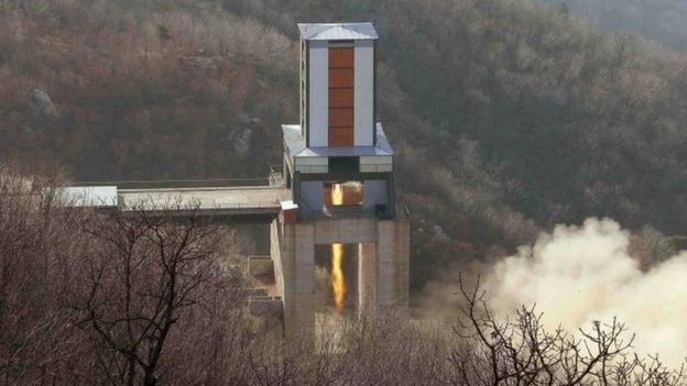 Nordkorea testet neuen Raketenantrieb 