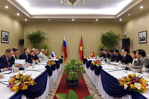 Eröffnung der 20. Sitzung des zwischenstaatlichen Ausschusses Vietnam – Russland