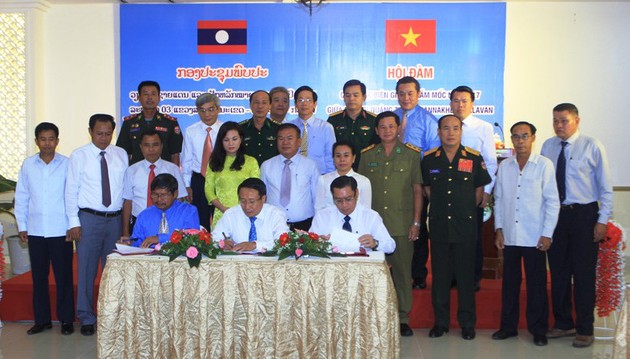 Effektive Zusammenarbeit zwischen laotischen und vietnamesischen Provinzen 