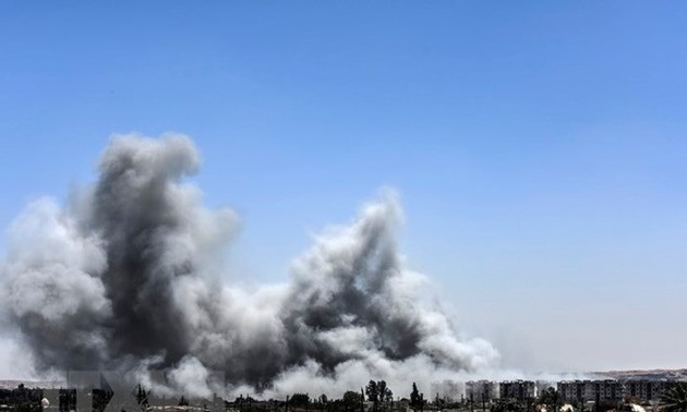 Irak fliegt Luftangriffe auf IS-Stellungen in Syrien