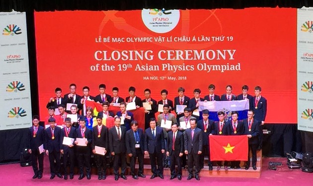 Vietnam gewinnt vier Goldmedaillen in der Asiatischen Physik-Olympiade 2018