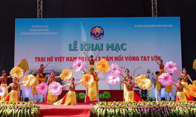 Eröffnung des Sommerlagers Vietnam 2018