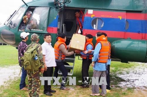 Vietnam hilft Laos bei der Beseitigung der Dammbruchfolgen