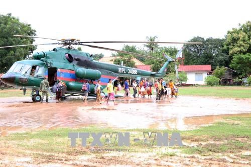 Vietnam engagiert sich für die Beseitigung der Dammbruchfolgen im laotischen Attapeu