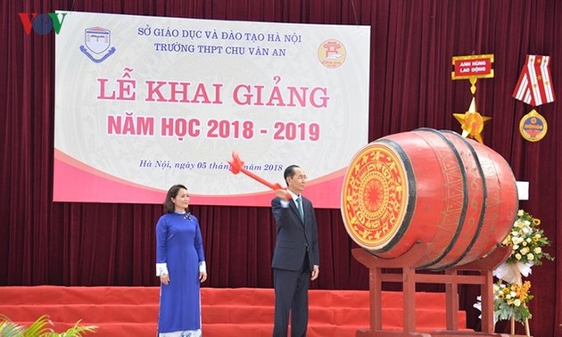 Mehr als 23 Millionen Schüler und Studenten in Vietnam beginnen das neue Schuljahr