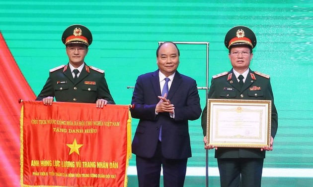 Premierminister Nguyen Xuan Phuc: das Krankenhaus 108 ist eine zuverlässige Adresse der Armee und der Bevölkerung