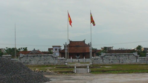 Tempel für Khuc Thua Du – Nationalgedenkstätte in Ninh Giang