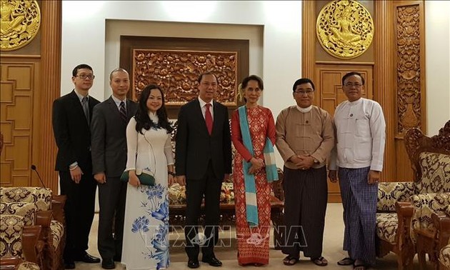 Vize-Außenminister Nguyen Quoc Dung besucht Myanmar