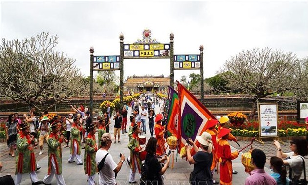 Hue empfängt mehr als 50.000 ausländische Touristen zum Tet-Fest