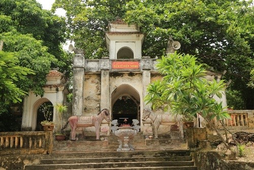 Lac-Tempel, ein historischer Ort in Thang-Long-Hanoi