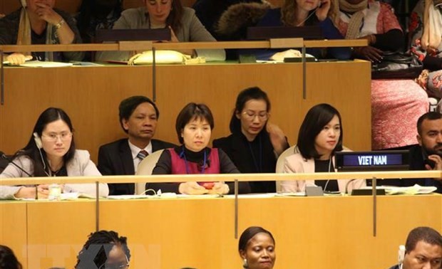 Vietnam organisiert Ereignis bei der UNO über den Beitrag der Frauen im Industriebereich