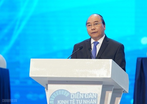 Premierminister Nguyen Xuan Phuc nennt Schlüsselwörter, um die Privatwirtschaft zu aktivieren