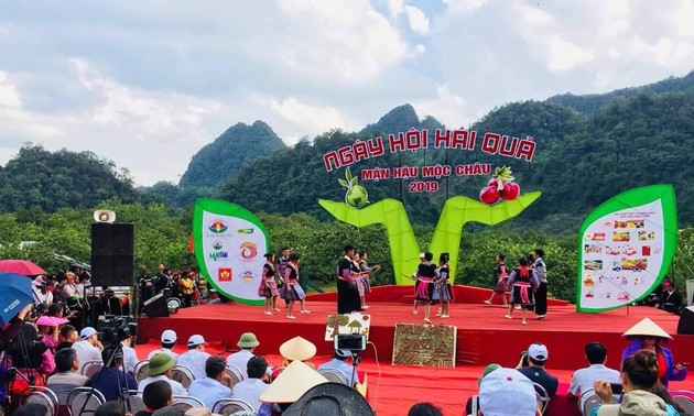 Fest der Obsternte in Moc Chau