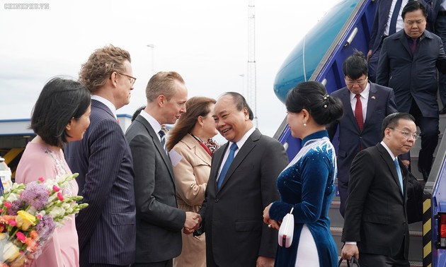 Premierminister Nguyen Xuan Phuc beginnt seinen Besuch in Schweden