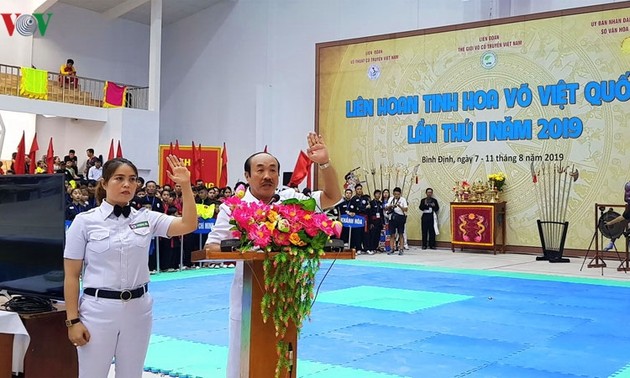 Eröffnung des internationalen Festivals “Eliten der vietnamesischen Kampfkunst” 2019