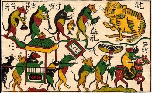 Unterlagen für die traditionellen Dong Ho-Bilder wird der UNESCO vorgelegt
