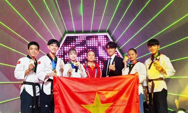 Vietnam gewinnt vier Goldmedaillen bei der Taekwondo-Weltmeisterschaft 2019