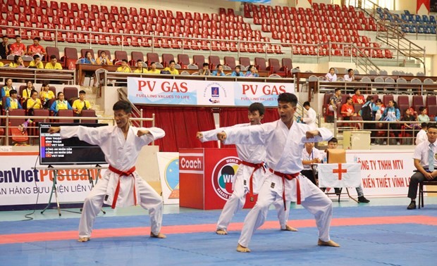 Fast 300 Kämpfer nehmen an der 29. Karate-Nationalmeisterschaft teil