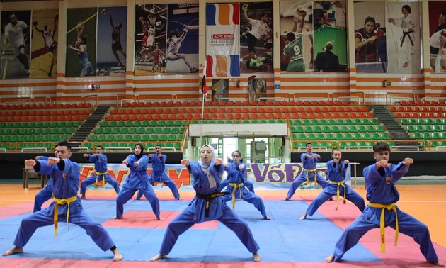 Mehr als 80 Kungfu-Kämpfer nehmen am Vovinam-Turnier in Ägypten teil